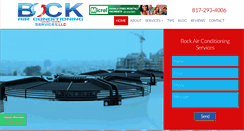 Desktop Screenshot of bockairconditioning.com